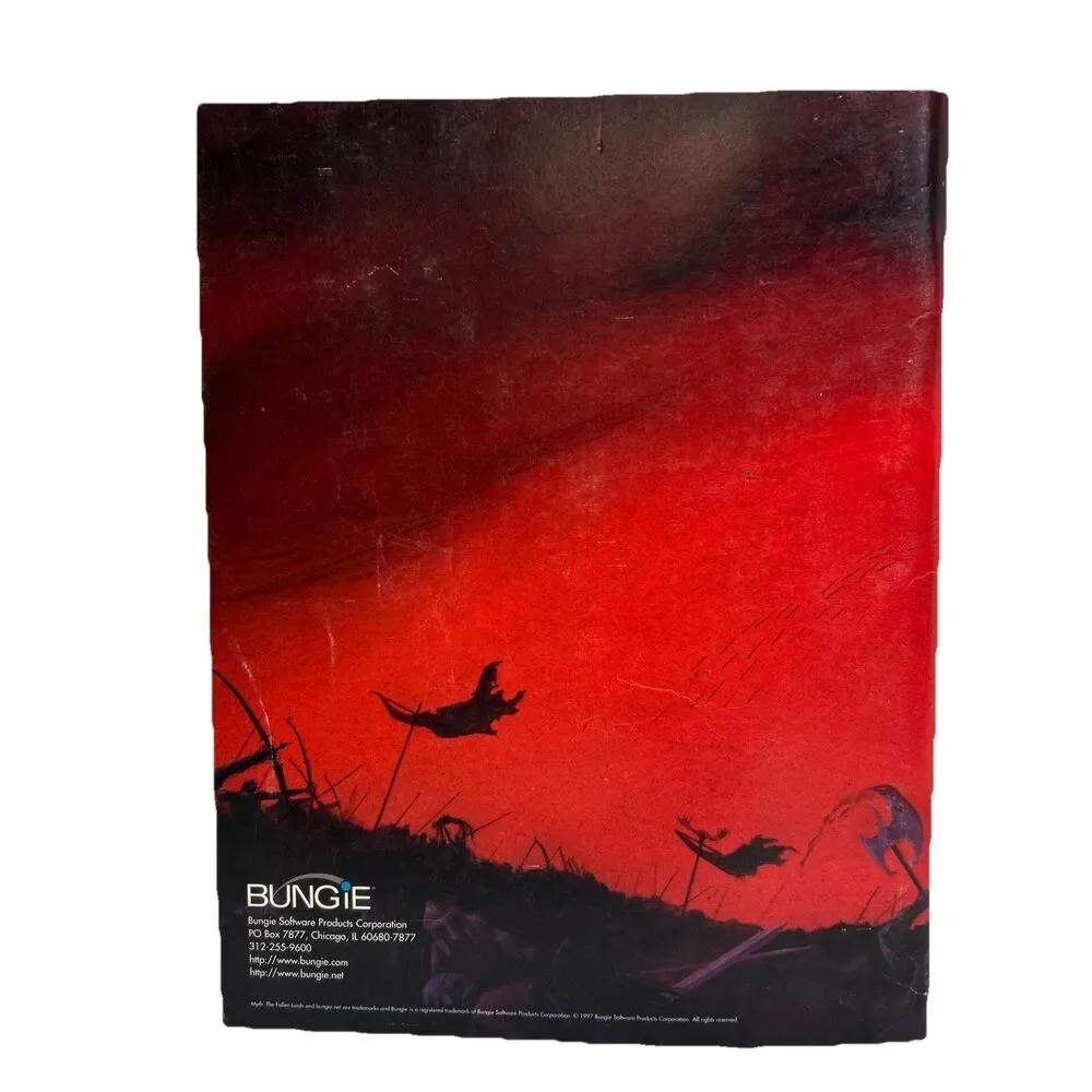 Myth The Fallen Lords PC CD-ROM Windows Instruction Manual Only‎ Bungie